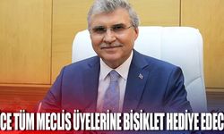 Yüce tüm meclis üyelerine bisiklet hediye edecek