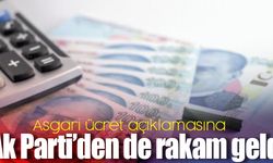 Asgari Ücrete Ak Parti'den de rakam geldi