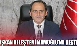 Başkan Keleş'ten İmamoğlu'na destek mesajı