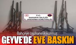 Geyve'de eve baskın!