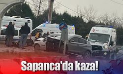 Sapanca'da kaza!