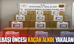 Yılbaşı öncesi kaçak alkol yakalandı!