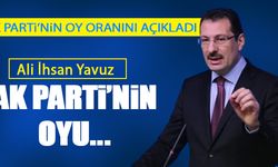 Ak Parti'nin oy oranını açıkladı!