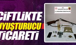 Çiftlikte uyuşturucu ticareti!