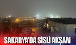 Sakarya’da sisli akşam