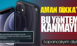 Sapancalıyım diyip dolandırmaya çalıştı!