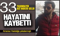 33 yaşındaki Ali'den acı haber