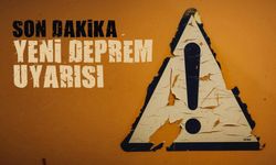 Son dakika deprem uyarısı!