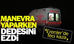 Manevra yaparken dedesini ezdi