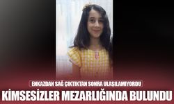 Kayıp Fatma Zehra 'kimsesizler mezarlığında' bulundu