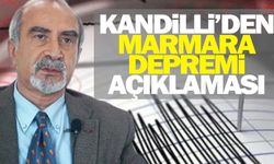 Kandilli'den Marmara depremi açıklaması