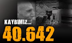 Can kaybı 40 bin 642