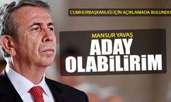 Mansur Yavaş'tan aday olurum açıklaması!