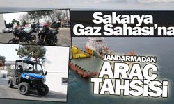 Jandarmadan Sakarya Gaz sahasına araç tahsisi