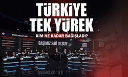 Kim ne kadar bağış yaptı: Tam liste