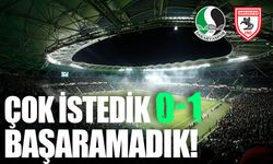 Sakaryaspor 0-1 Samsunspor