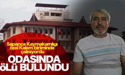 Kaymakamlıkta çalışıyordu ölü bulundu