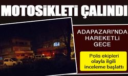 Motosikleti çalıp kayıplara karıştı!