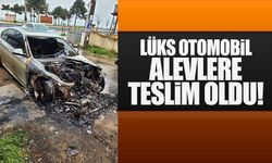 Lüks otomobil kullanılamaz hale geldi