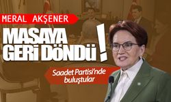 Akşener Millet ittifakına geri döndü