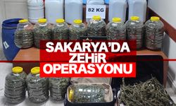 Sakarya'da zehir operasyonu