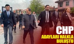 CHP adayları halkla buluştu