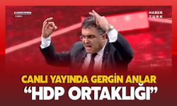 Canlı yayında gerginlik: HDP ortaklığı...