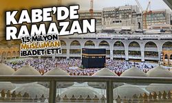 1,5 milyon Müslüman Kabe'de ibadet etti