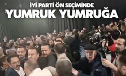 İyi Parti ön seçiminde yumruk yumruğa kavga