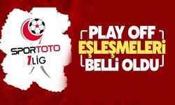Spor Toto 1. Lig'de play-off eşleşmeleri