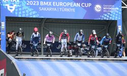 Bisiklette 2023 BMX Avrupa Kupası'nın 10. etap yarışları yapıldı