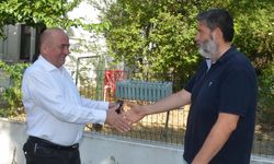 AK Parti'li Ayhan Gider, Gökçeada'da ziyaretlerde bulundu