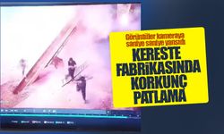 Kereste fabrikasında korkunç patlama!