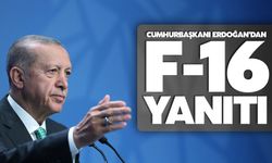 Cumhurbaşkanı Erdoğan'dan F-16 yanıtı