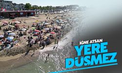 "İğne atsan yere düşmez" deyimi gerçek oldu
