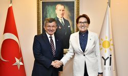 Meral Akşener, Ahmet Davutoğlu'nu kabul etti