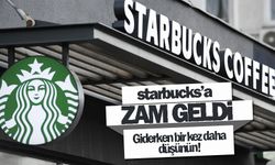 Starbucks'a Zam Geldi