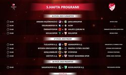 Trendyol 1. Lig'de ilk 5 hafta programı açıklandı