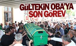 Gültekin Oba'ya son görev 