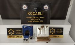 Kocaeli'de tırda 8,5 kilogram uyuşturucu ele geçirildi