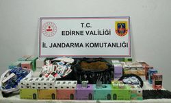Edirne'de jandarmanın kaçakçılık operasyonunda 2 şüpheli gözaltına alındı