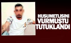 Husumetlisini vuran şüpheli tutuklandı