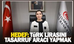Hedef: Türk lirasını tasarruf aracı yapmak