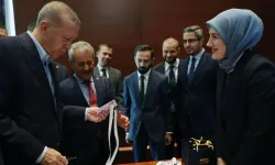 Erdoğan, kongre için delege kartını teslim aldı