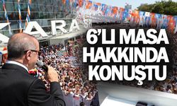 6'lı masa hakkında konuştu