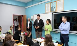 Başkan Bilal Soykan minik öğrencinin sözünü yerde bırakmadı