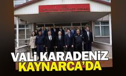 Vali Karadeniz Kaynarca'da