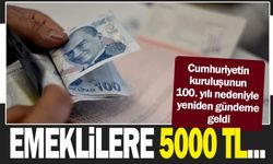 Emeklilere 5000 lira ikramiye!