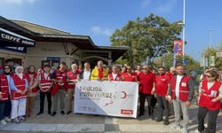 Türk Kızılay İstanbul Şubesi sağlıklı yaşam için yürüdü