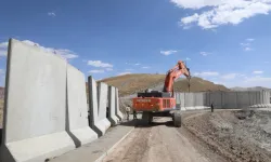 Van-İran sınırına 145 kilometre duvar örüldü